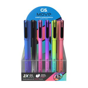 Caneta Cis Move Esferográfica 0,7mm com 1un
