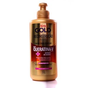 Creme para Pentear Niely Gold Queratina Reconstrução 250g