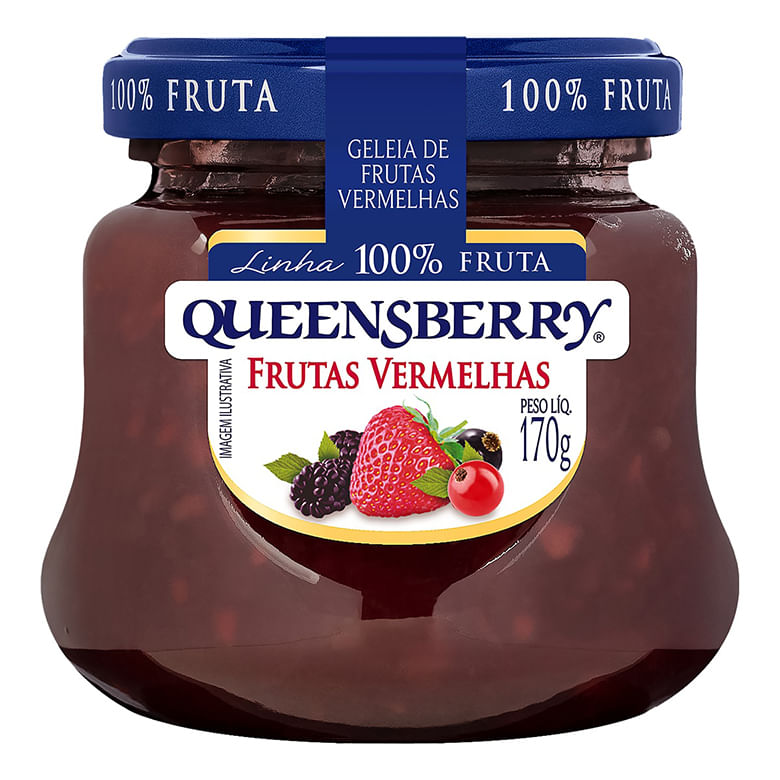 Geleia Damasco Queensberry 100% Fruta Vidro 170g