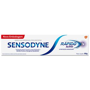 Creme Dental Sensodyne Rápido Alivio 90g