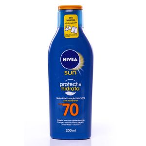 Protetor Solar Nivea Protect Hidrata Fps70 com 200ml