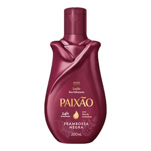 Loção Hidratante Paixão Framboesa Negra 200ml