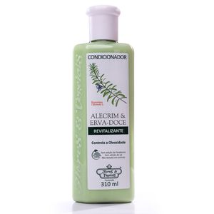 Condicionador Cabelos Flores & Vegetais Alecrim & Erva Doce 300ml
