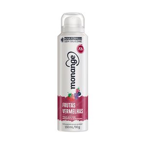 Desodorante Monange Frutas Vermelhas Aerosol 90g