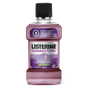 Antisséptico Bucal Listerine Cuidado Total 250ml
