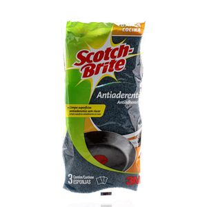 Esponja Scotch Brite Antiaderente 3un