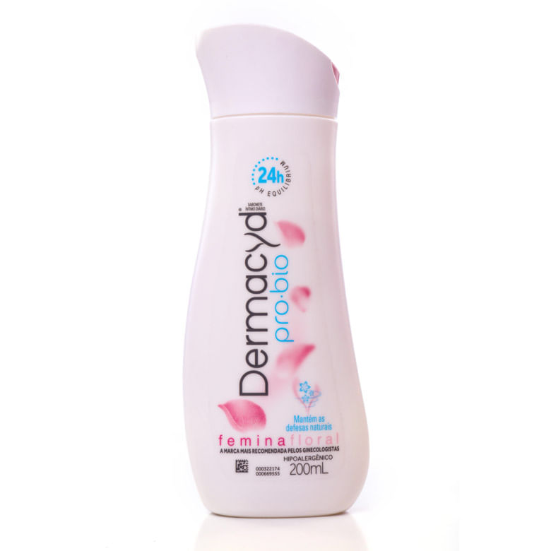 Sabonete Líquido Íntimo Dermacyd Femina 200ml - Covabra