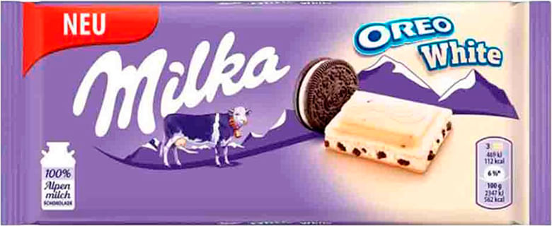 Chocolate Milka Oreo White 100 g - Covabra