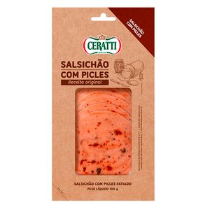 Salsicha Ceratti com Picles Fatiado 100g