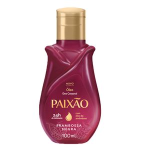 Óleo de Amêndoas Paixão Framboesa Negra 100ml