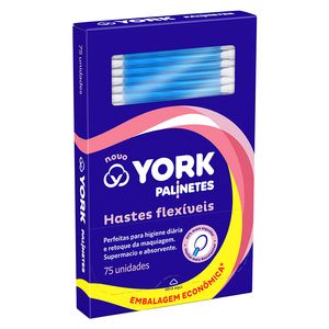Hastes Flexíveis York Palinetes Embalagem Econômica
