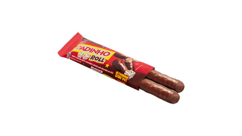 Bombom Dadinho Wafer Roll 32g - Supermercado, Mercearia Doce- na