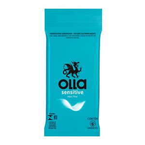 Preservativo Olla Sensitive 6 Unidades