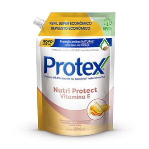 Sabonete Líquido Protex Nutri Protect Vitamina E Refil 900ml