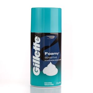 Espuma Barbear Gillette Foamy Sensitive 175g