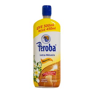 Lustra Móveis Peroba King Jasmin 500ml Pague 450ml