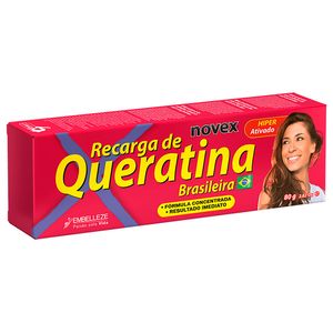 Creme Tratamento Novex Recarga Queratina 80g