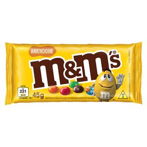 Confeitos M&M Amendoim Médio 45g
