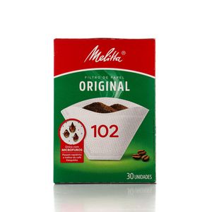 Filtro de Papel Melitta Original 102 com 30Unidades