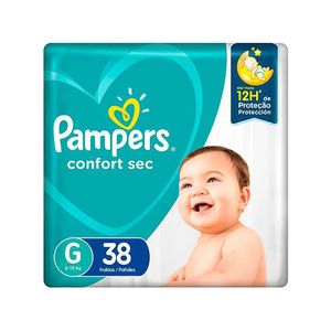Fralda Pampers Confort Sec Mega Grande 38Unidades