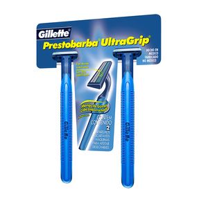 Aparelho Barbear Prestobarba Ultragrip Fixo 2Unidades