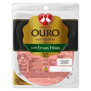 Mortadela Perdigão Ouro com Ervas Finas 200g