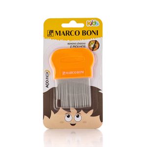 Pente Marco Boni para Piolho Dentes em Aço Inox