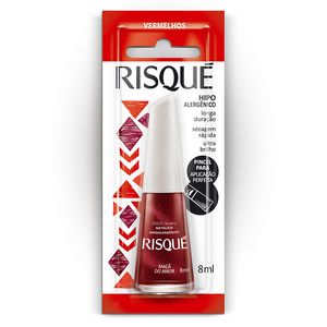 Esmalte Risque Metálico Maçã do Amor