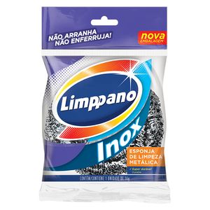 Esponja Limppano de Aço Inox