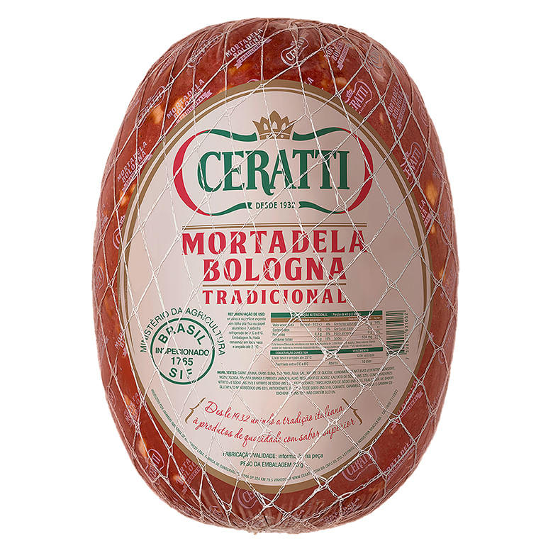 Mortadela Ceratti Bologna Peca kg Covabra