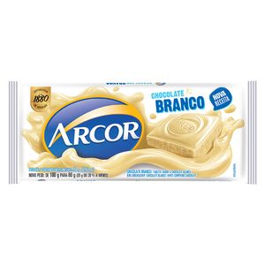 Chocolate Arcor Tablete Branco 80g