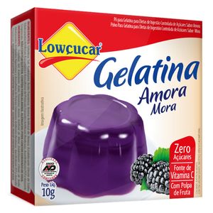 Gelatina Lowcucar Zero Amora 10g