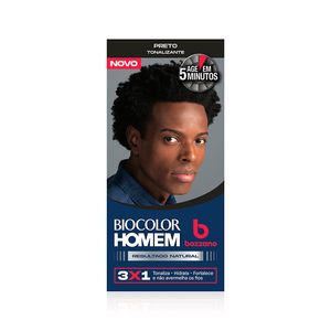 Tonalizante Biocolor Homem Preto 1un
