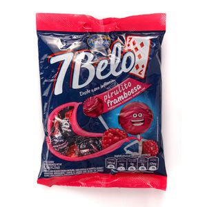 Pirulito 7 Belo Framboesa 120g