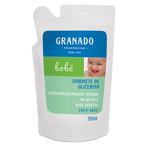 Sabonete Líquido Granado Bebê Erva Doce Refil 250ml