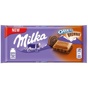 Chocolate Milka & Oreo Brownie 100g