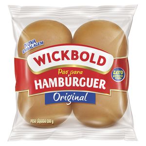 Pão Hamburguer Wick Bold 200g