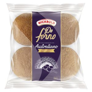 Pão Hamburguer Wick Bold Do Forno Australiano 320g