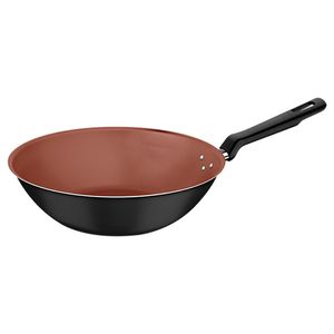 Frigideira Tramontina Loreto Wok Alum Funda Preta 28cm 1un