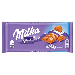 Chocolate Milka Bubbly Alpine Milk 90g