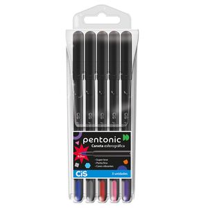 Caneta Cis Esferográfica Pentonic com 5un