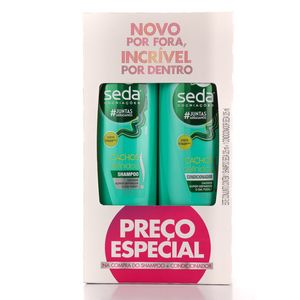 Shampoo Seda 325ml + Condicionador Seda 325ml Cachos Definidos Preço Especial