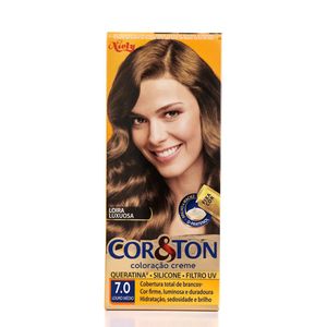 Tintura Cor & Ton Mini Kit Louro Médio N.7.0