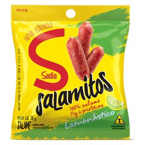 Salamitos Sadia Limão 36g