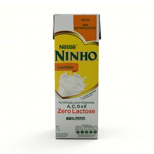 Leite Ninho Semi Desnatado Zero Lactose Sem Estabilizante L.V 1l