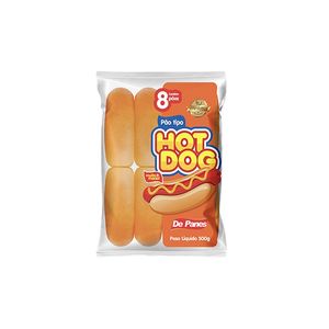 Pão de Panes Hot Dog 500g