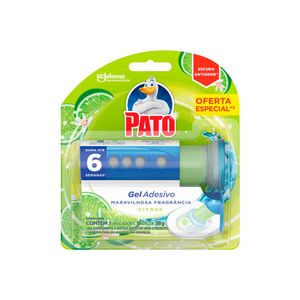 Detergente Sanitário Pato Gel Adesivo Lavanda com 6 Discos 38g