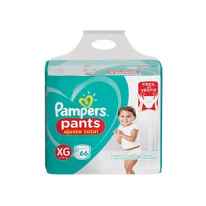 Fralda Pampers Pants Top Xg com 66un