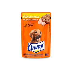 Alimento para Cães Champ Filhotes Frango 85g