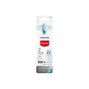 Refil Escova Dental Colgate Elétrica Philips Infantil com 2un